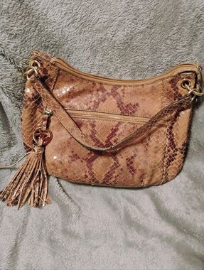 Michael Kors Snakeskin Shoulder Bag